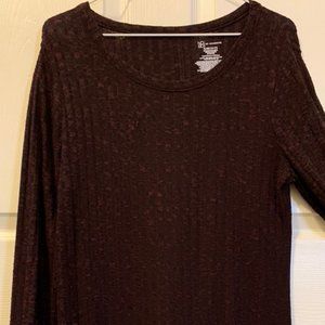 No Boundaries Burgundy Lightweight Sweater Size XL